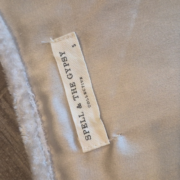 XS-M SPELL Spell & the Gypsy Collective Elsa Sequin Mini Dress in Eggnog - Picture 11 of 16